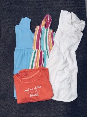 Cat & Jack Toddler Girl 4T Summer Bundle